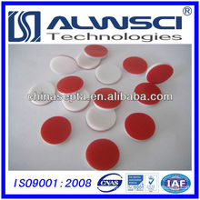 13*1.2mm PTFE Silicone Septa for HPLC Analysis